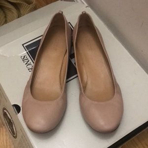 Jcrew leather Ballet flats sz9